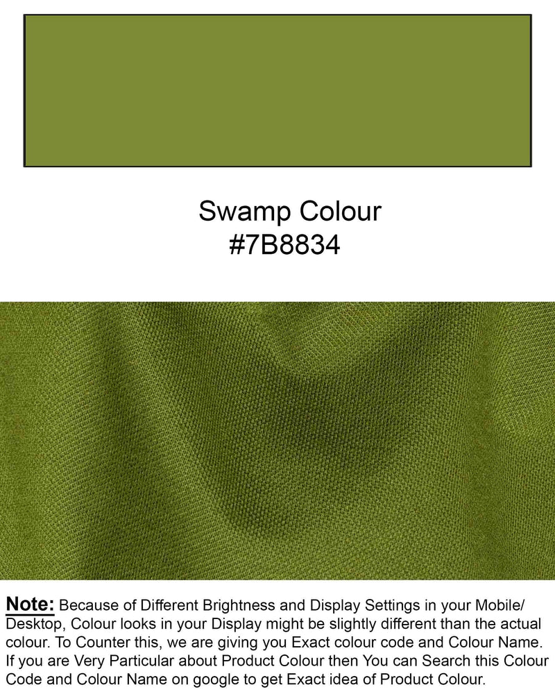 Swamp Green Super Soft Pique Polo T-Shirt TS546-S, TS546-M, TS546-L, TS546-XL, TS546-XXL