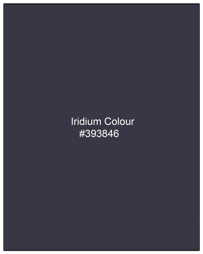 Iridium Gray With White Border In Collar Super Soft Organic Pique Polo TS592-S, TS592-M, TS592-L, TS592-XL, TS592-XXL, TS592-3XL, TS592-4XL