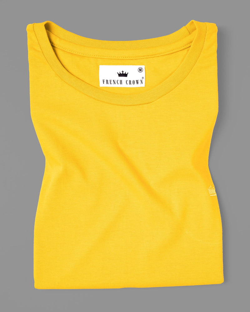 Mustard Super Soft Premium Organic Cotton T-shirt