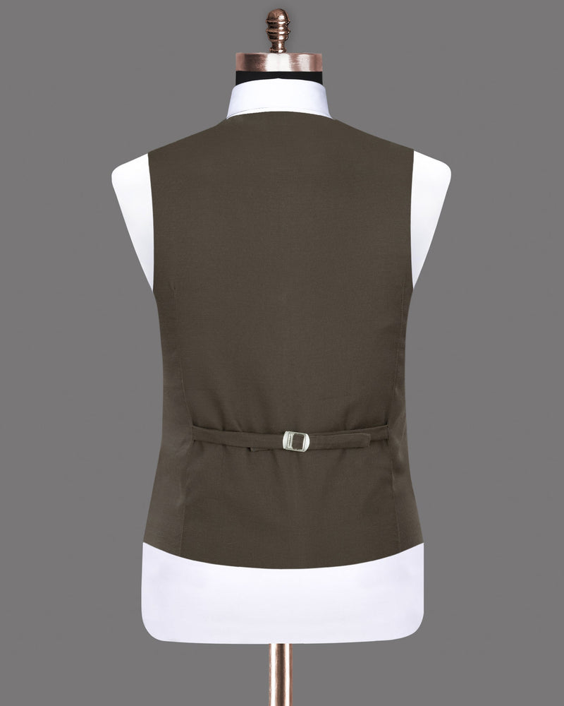 Emperor Brown Premium Cotton Waistcoat