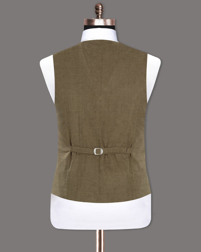 Kabul Brown Corduroy Premium Cotton Waistcoat