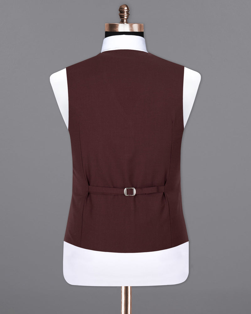 Tamarind Wool Rich  Waistcoat