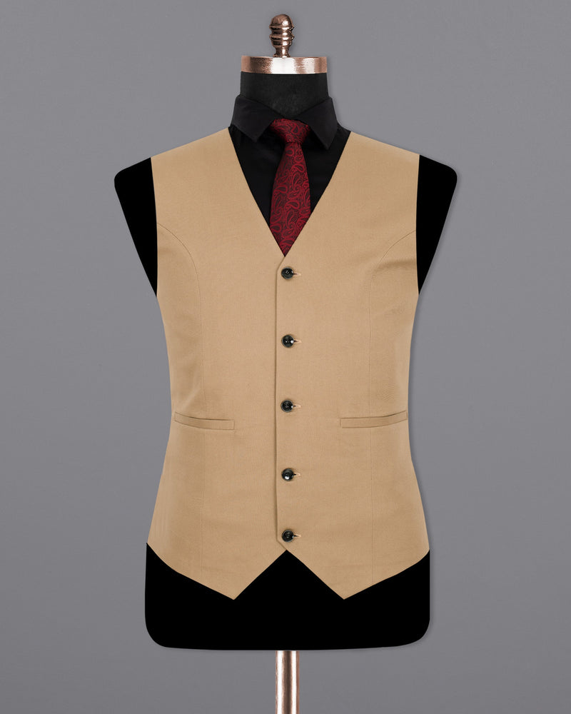 Mongoose Cream Premium Cotton Waistcoat