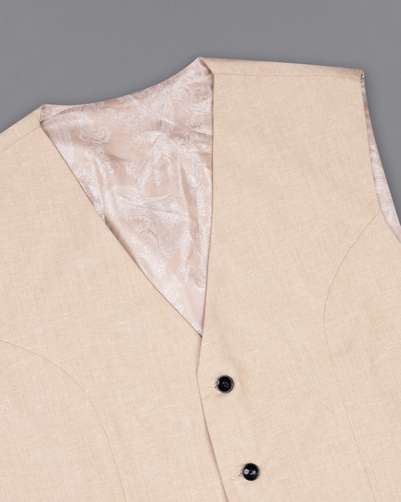 Dust Storm luxurious Linen Waistcoat V1385-36, V1385-38, V1385-40, V1385-42, V1385-44, V1385-46, V1385-48, V1385-50, V1385-52, V1385-54, V1385-56, V1385-58, V1385-60