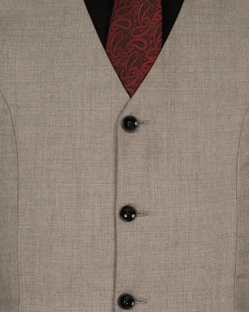 Zorba Grey Woolrich Waistcoat V1475-36, V1475-38, V1475-40, V1475-42, V1475-44, V1475-46, V1475-48, V1475-50, V1475-52, V1475-54, V1475-56, V1475-58, V1475-60