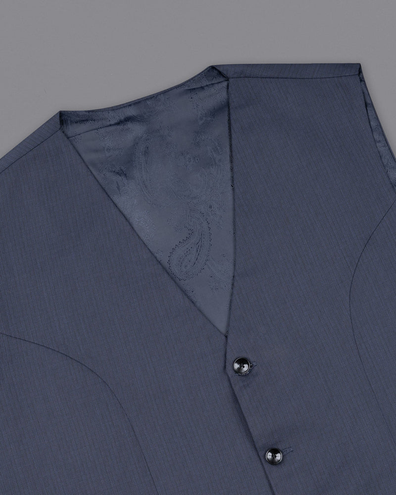 Tuna Blue Premium Cotton Sports Waistcoat