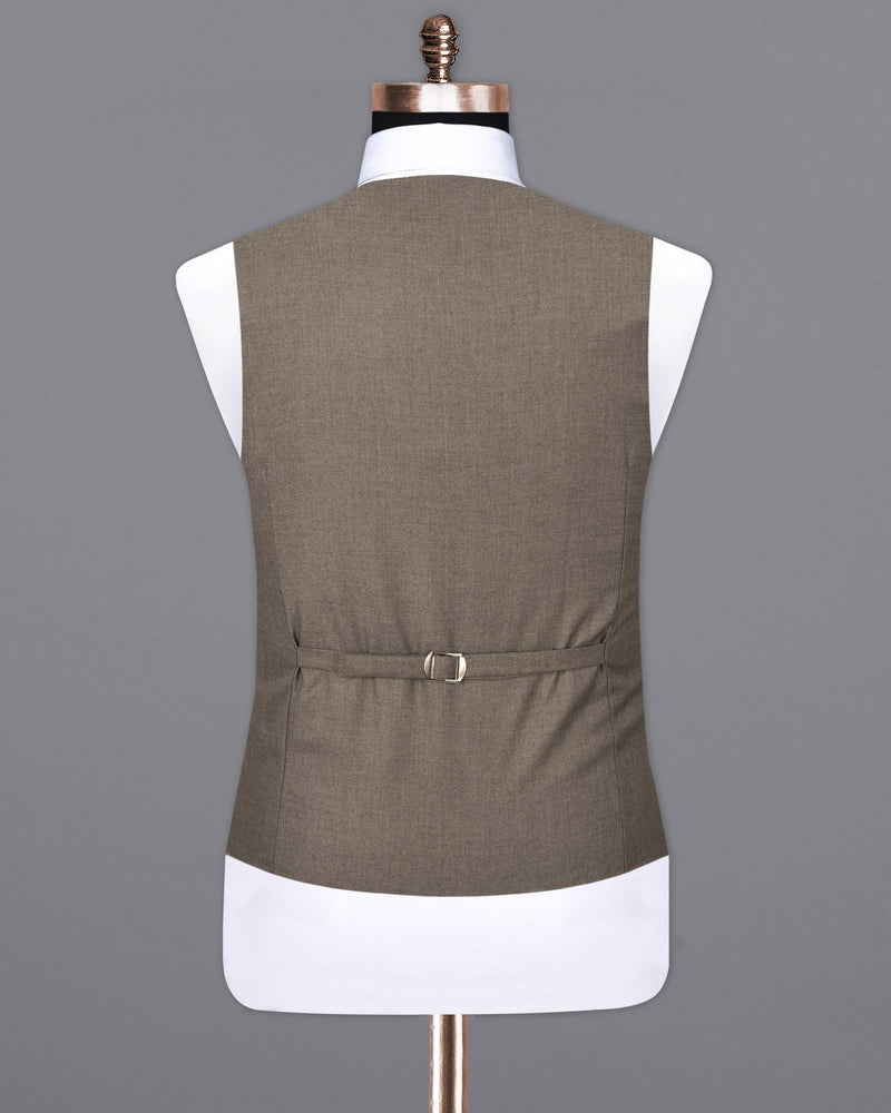 Soya Bean Textured Waistcoat