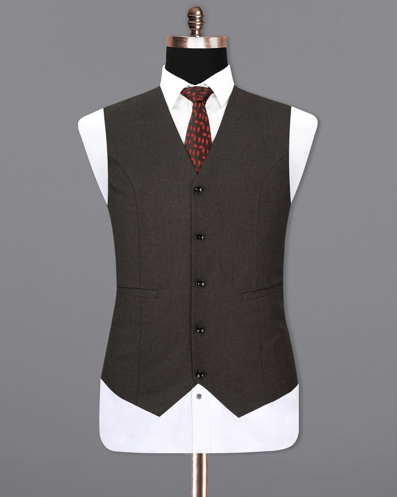 Mine Shaft Brown Waistcoat