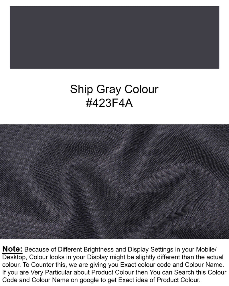 Ship Gray Waistcoat V1830-36, V1830-38, V1830-40, V1830-42, V1830-44, V1830-46, V1830-48, V1830-50, V1830-52, V1830-54, V1830-56, V1830-58, V1830-60