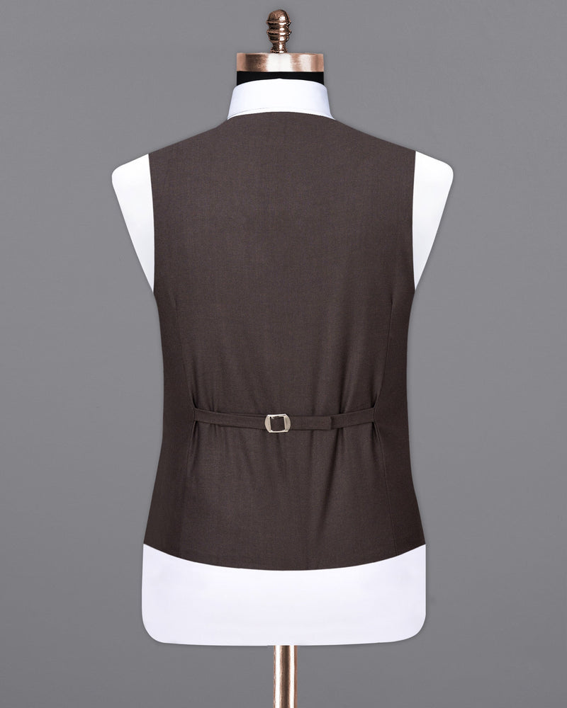 Thunder Brown Waistcoat V1833-36, V1833-38, V1833-40, V1833-42, V1833-44, V1833-46, V1833-48, V1833-50, V1833-52, V1833-54, V1833-56, V1833-58, V1833-60