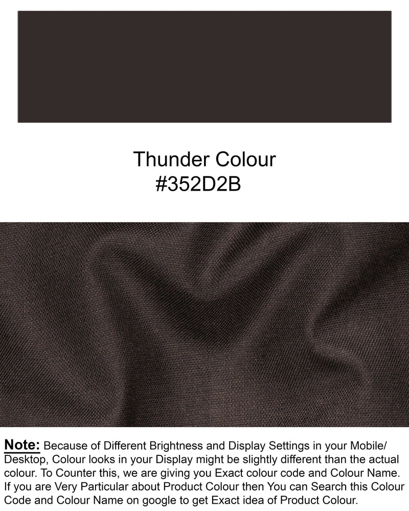 Thunder Brown Waistcoat V1833-36, V1833-38, V1833-40, V1833-42, V1833-44, V1833-46, V1833-48, V1833-50, V1833-52, V1833-54, V1833-56, V1833-58, V1833-60