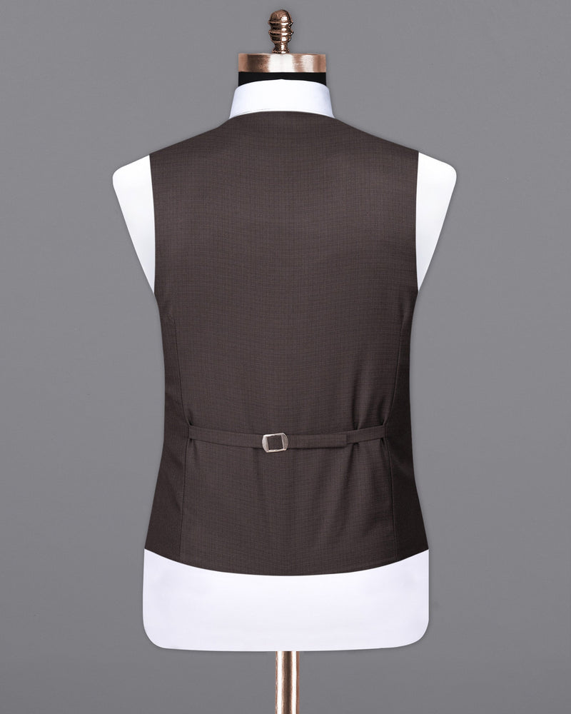 Masala Brown Waistcoat