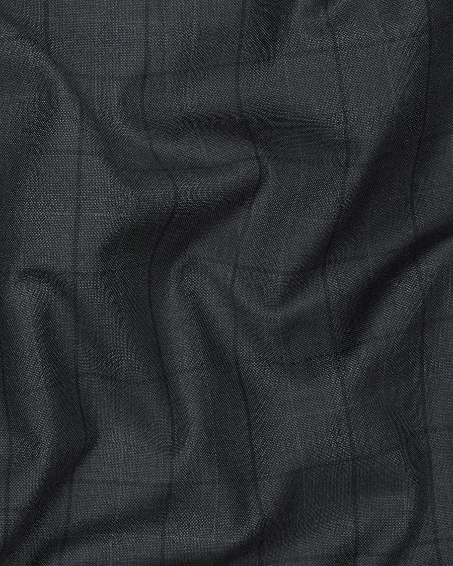 Gravel Grey With Zeus Textured Waistcoat