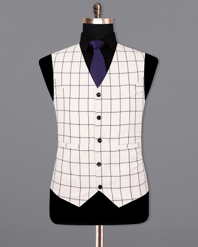 Mercury Plaid Waistcoat V1921-36, V1921-38, V1921-40, V1921-42, V1921-44, V1921-46, V1921-48, V1921-50, V1921-52, V1921-54, V1921-56, V1921-58, V1921-60