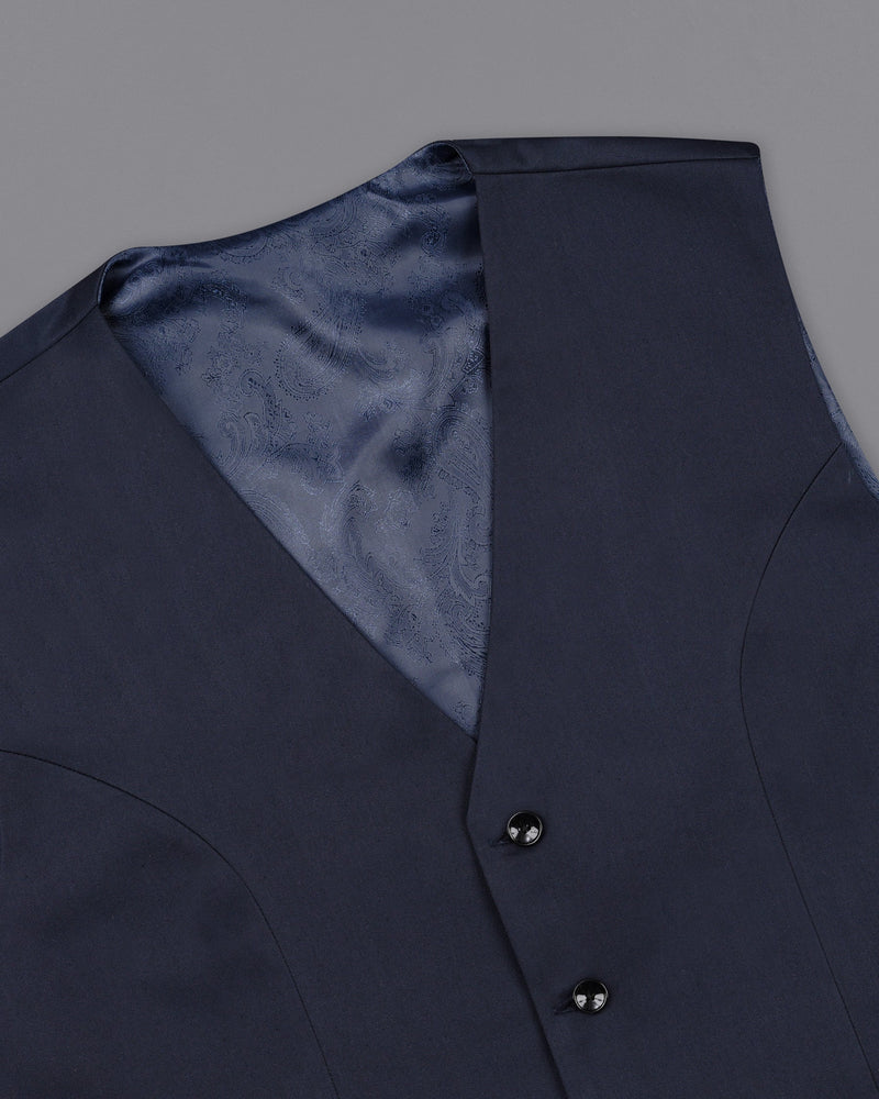 Firefly Navy Blue Waistcoat