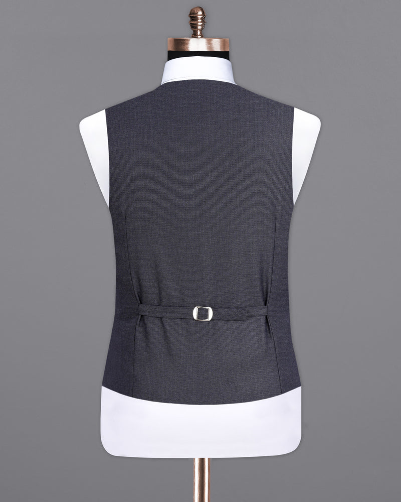 Scarpa Flow Gray Textured Waistcoat