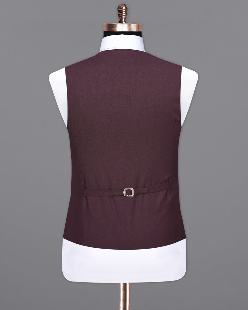 Eclipse Maroon Textured Waistcoat V1992-36, V1992-38, V1992-40, V1992-42, V1992-44, V1992-46, V1992-48, V1992-50, V1992-52, V1992-54, V1992-56, V1992-58, V1992-60