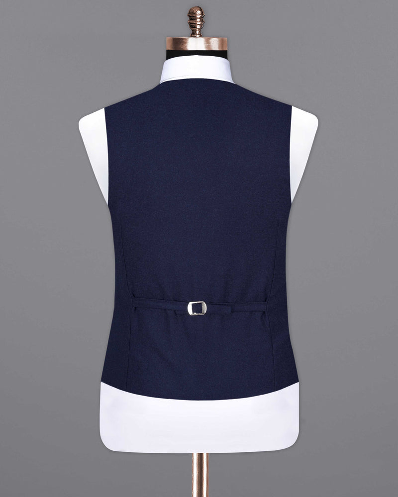 Mirage Blue Pure Wool Waistcoat V2046-36, V2046-38, V2046-40, V2046-42, V2046-44, V2046-46, V2046-48, V2046-50, V2046-52, V2046-54, V2046-56, V2046-58, V2046-60