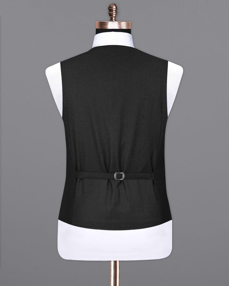 Charcoal Grey Textured Waistcoat V2053-36, V2053-38, V2053-40, V2053-42, V2053-44, V2053-46, V2053-48, V2053-50, V2053-52, V2053-54, V2053-56, V2053-58, V2053-60