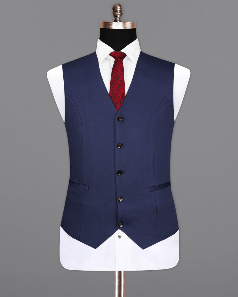 Ebony Clay Blue Sports Waistcoat V2079-36, V2079-38, V2079-40, V2079-42, V2079-44, V2079-46, V2079-48, V2079-50, V2079-52, V2079-54, V2079-56, V2079-58, V2079-60