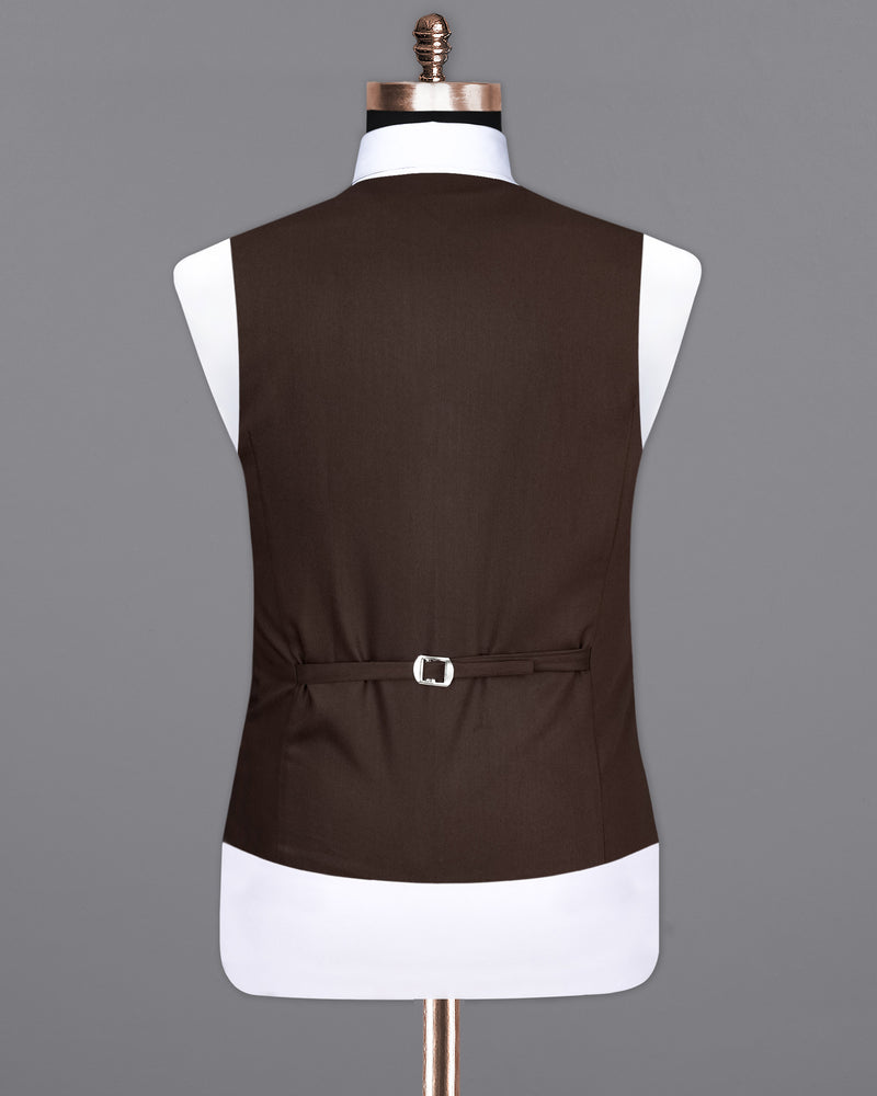 Woody Brown Waistcoat V2094-36, V2094-38, V2094-40, V2094-42, V2094-44, V2094-46, V2094-48, V2094-50, V2094-52, V2094-54, V2094-56, V2094-58, V2094-60