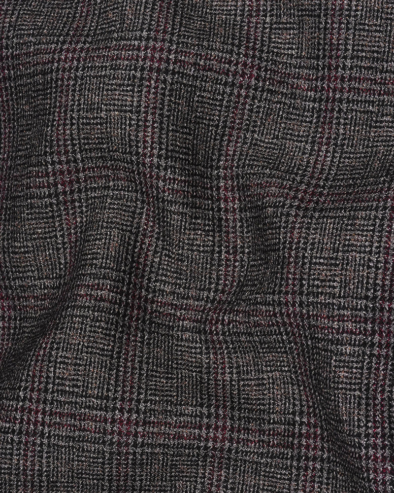 Fedora Sliver Plaid Wool Rich Waistcoat V2133-36, V2133-38, V2133-40, V2133-42, V2133-44, V2133-46, V2133-48, V2133-50, V2133-52, V2133-54, V2133-56, V2133-58, V2133-60