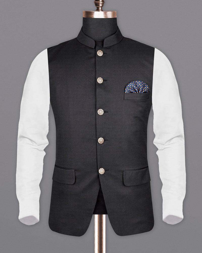 Jade Black Diamond Nehru Jacket