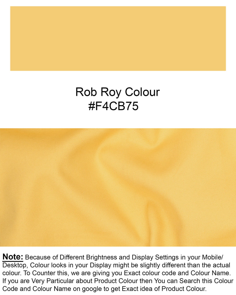 Rob Roy Yellow Nehru Jacket V1854-36, V1854-38, V1854-40, V1854-42, V1854-44, V1854-46, V1854-48, V1854-50, V1854-52, V1854-54, V1854-56, V1854-58, V1854-60