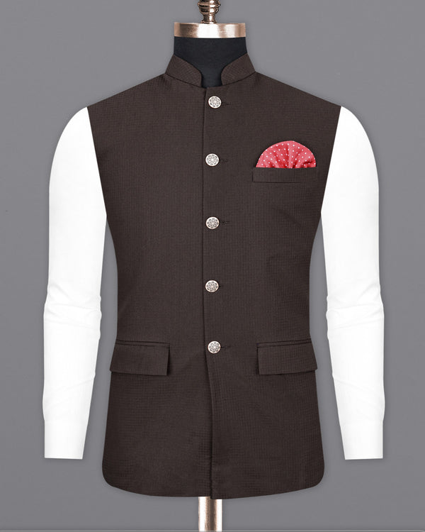 Birch Brown Nehru Jacket